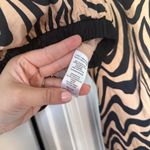 Lost + Wander Zebra Print Off-Shoulder Top Long Sleeve Crop Shirt Photo 3