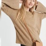 Madewell Ayres Tan Wide-Sleeve Pullover Sweater Women's Size XS Photo 0