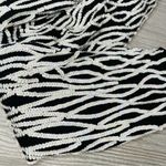 Nipon night pearl iridescent holographic sequin jacket cardigan shirt blazer m Black Size M Photo 6