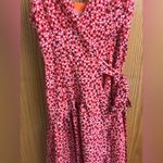 Anthropologie NWT  Hutch Polka Dot Flutter High Low V-Neck Wrap dress Photo 12