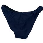 J.Crew New Navy Blue Bikini Swim Bathing Suit Bottoms Women's Size Medium Photo 3