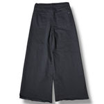 Rag and Bone Serena Wide Leg Crop Jeans 27 Black High Waist Minimalist EUC Stretch Photo 4