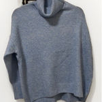 Vince Camuto  Women's Long Sleeve Tight Knit Turtleneck Sweater Baby‎ Blue M Photo 0