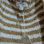 Umgee  Tan and Cream Striped Cardigan XL NWT Photo 2