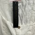 House of Harlow  X REVOLVE 1960 Della Mini Dress White XS NEW Eyelet Embroidered Photo 7