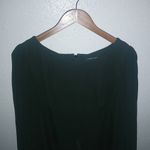 Sharagano  12 Black Pleated Long Sleeves Mini Dress Funeral Photo 1