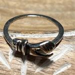 Sterling Silver Claddagh Hand 925 Ring Photo 5