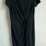 Gap Women’s M Black Twist-Knot T-Shirt Dress Photo 0