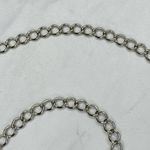Skinny Dime Silver Tone Belly Body Metal Chain Link Belt OS One Size Photo 7