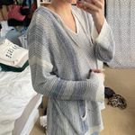 Vintage Havana Blue Hoodie Photo 2