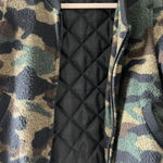 Moussy‎ Women's Camouflage Print Bomber Jacket Small Green Photo 3