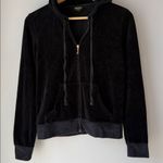 Juicy Couture Y2K Black Label Velour Hoodie Medium Photo 2