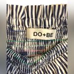 DO+BE Smocked elastic shirred pinstripe multicolor strapless tube top ruffle coquette Photo 3