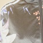Adidas Originals Lotus Print Track Jacket Black Floral Flowers Small Photo 4