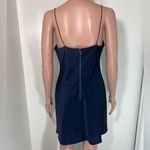 Alice + Olivia 2 / $50 💙 Silk Navy Blue Mini Slip Dress Silky Photo 1