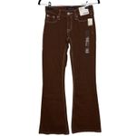 Aeropostale  NEW Brown Low Rise Flare Jeans Size‎ 000R Photo 1