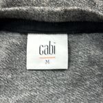 CAbi  Charcoal Gray Put On Ruched Long Sleeve Sweatshirt Dress # 3650 Medium Photo 6