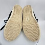 Quince  shoes women's 8.5 eco cotton canvas everyday lace up sneaker black Photo 8