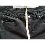 Dr. Denim  Women's Snap Black Skinny Mid Rise Jeans  size 30 x 32 Photo 4