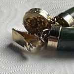 Vintage Chinese character jade bracelet Green Photo 9