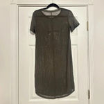 Lululemon Ready to Reach Mesh Dress Overlay Camo Green size 8 Photo 2