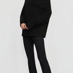 Modern Citizen NEW  Front Split Stretch Ponte Pants Black 1X Work Career Modern Photo 0