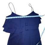 Love, LIkely Navy Blue Sleeveless Layered Ruffle Evening Gown Size 4 Photo 13