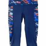 Athleta spliced fire be free knicker crop leggings Photo 0