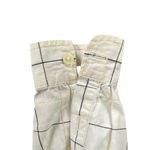 Liz Claiborne Liz Sport white striped long sleeve collared button down shirt size small Photo 4