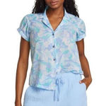 Eddie Bauer ✨ Women's Packable Camp Sz 2X Shirt Short Sleeve-Azure✨ Photo 0