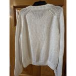 Ralph Lauren Polo  Women’s Linen-Cotton white V-Neck Sweater Size XXL Photo 5