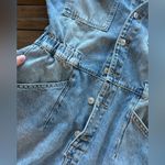Free People NWT  Marci Denim Shortalls Photo 7