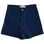 🔃High Waisted Aili Artisan Jeans Denim Shorts Blue Photo 2