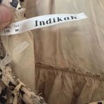 INDIKAH Indikan Beige and Black Patterned Dress Photo 2