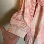 LC Lauren Conrad Lauren Conrad Very Berry Lined Belted Trench Coat Plaid‎ Size XL Photo 6
