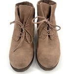 Naturalizer Women's Suede Leather Lace Up N5 Comfort Ankle Boots Brown Size 7 Photo 1