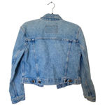 Liz Claiborne Vintage  Light Wash Blue Jean Denim Jacket Size Small Photo 1
