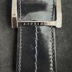 A. Testoni Suede And Patent Leather Black Shoulder Bag Photo 4