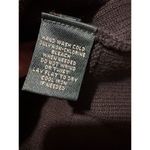 Ralph Lauren Lauren  Mock Neck Quarter Zip Long Sweater Dress Black Size PS Photo 8