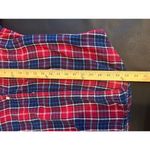 Riders By Lee  Plaid Button Shirt Tartan Women Size Small S Winter Button Up Photo 6