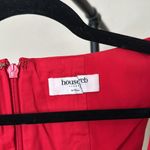House Of CB  Size S TALL  'Cupid' Scarlet Pleated Mini Dress‎ NWOT Photo 5