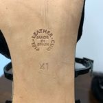 Peter Som  Women's Leather Strappy High Heel Black Size 41 Photo 6