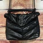 Steve Madden  Britta Shoulder Bag Quilted Black Purse Handbag 13x10 Photo 1