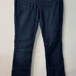 Paige  Womens Manhattan Bootcut Jeans‎ 31 Lana Blue Mid Rise Dark Wash Flex Denim Photo 0