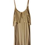 American Eagle Yellow Striped w/ adjustable straps Dress 2015 Women’s Small Photo 1