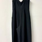 Cinq à Sept 5a7 Sleeveless V-Neck Wide Leg Ankle Jumpsuit Black Womens Size US 4 Photo 1