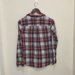 st. john's bay St. John’s Bay Women’s Flannel Long Sleeve Plaid Shirt Size Small Photo 1