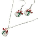 Christmas Present Necklace & Earring Set Photo 0