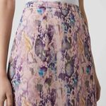 All Saints Rhea Masala Midi Skirt, Mink Pink,‎ Summer Lightweight, Size 2, NWT Photo 4