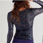 Free People NEW Intimately Gold Rush Black Combo Multi Colored Small S Photo 9